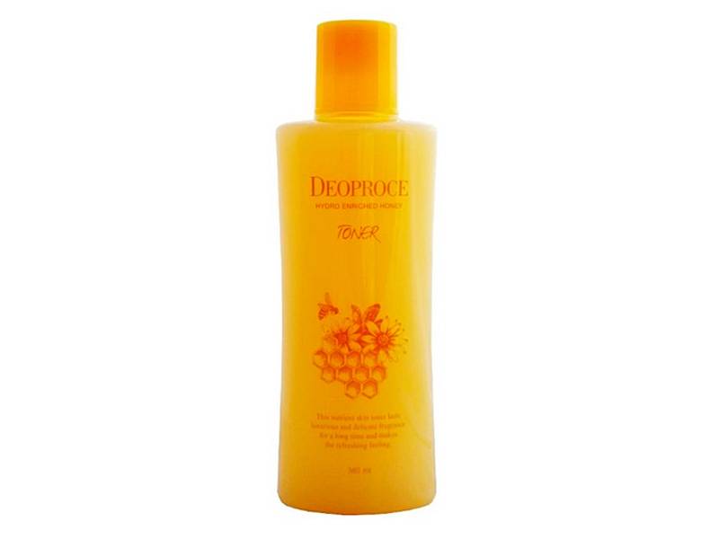 Питательный тонер для лица с экстрактом мёда Deoproce Hydro Enriched Honey Toner