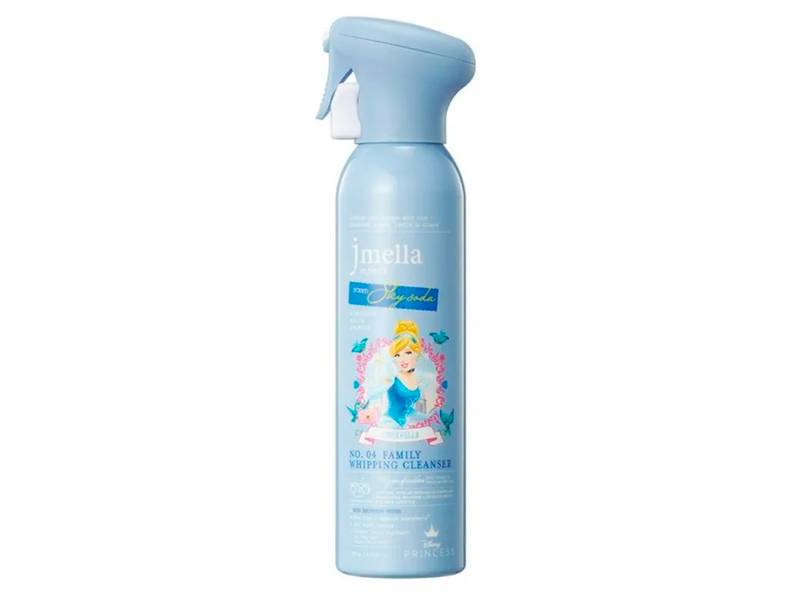 Очищающая пенка для ванны с содой JMELLA In France Disney Sky Soda Family Whipping Cleanser Disney Cinderella