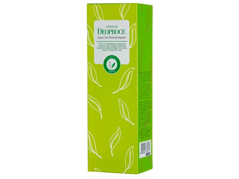 Пилинг-скатка с экстрактом зелёного чая Deoproce Premium Green Tea Peeling Vegetal (170мл)