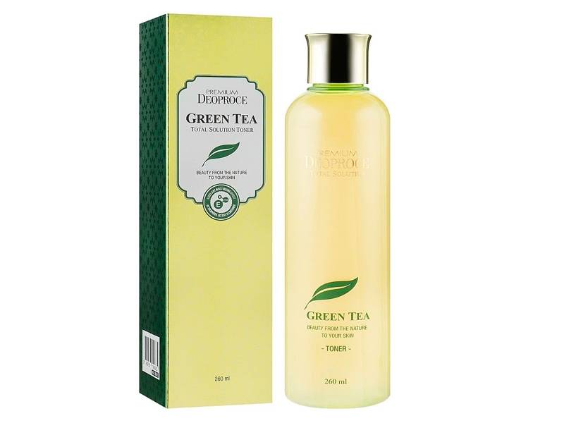 Тонер для лица Premium Green Tea Total Solution Toner DEOPROCE (260мл)