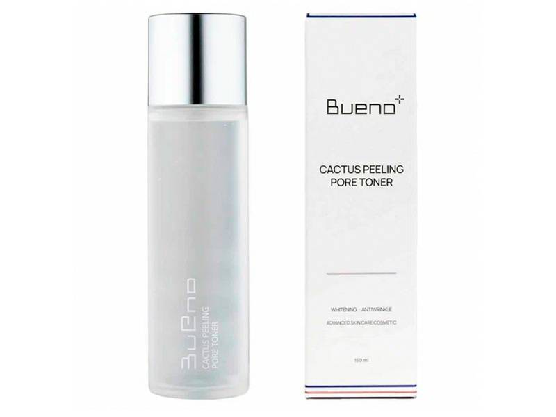 Пептидный пилинг-тонер для очищения пор лица Bueno Cactus Peeling Pore Toner MINI