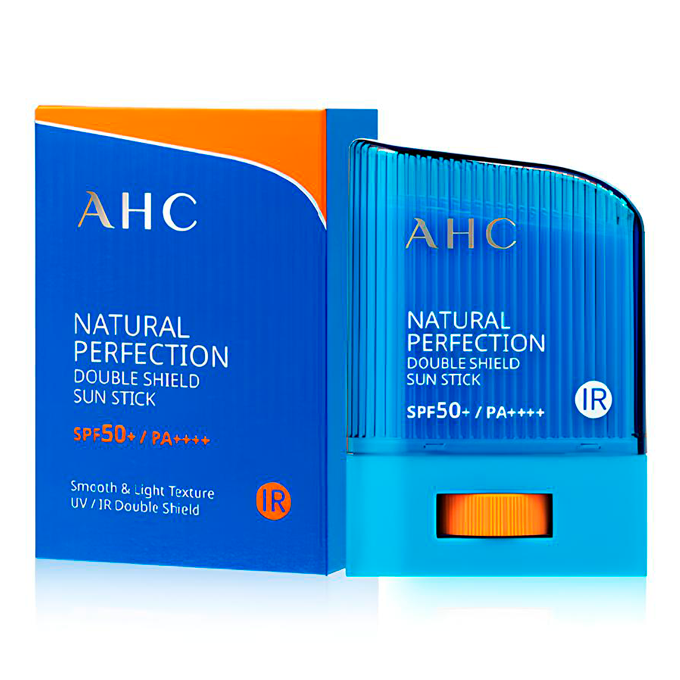 Cтойкий солнцезащитный стик AHC Natural Perfection Double Shield Sun Stick SPF50+ PA++++ 14 гр