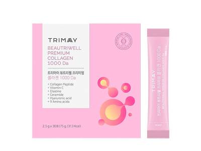 Биологически активная добавка с морским коллагеном Trimay BeautriWell Premium Collagen 1000 Da
