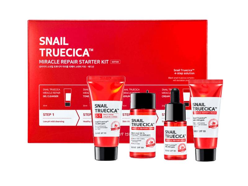 Набор для ухода за проблемной кожей Some By Mi Snail Truecica Miracle Repair Starter Kit