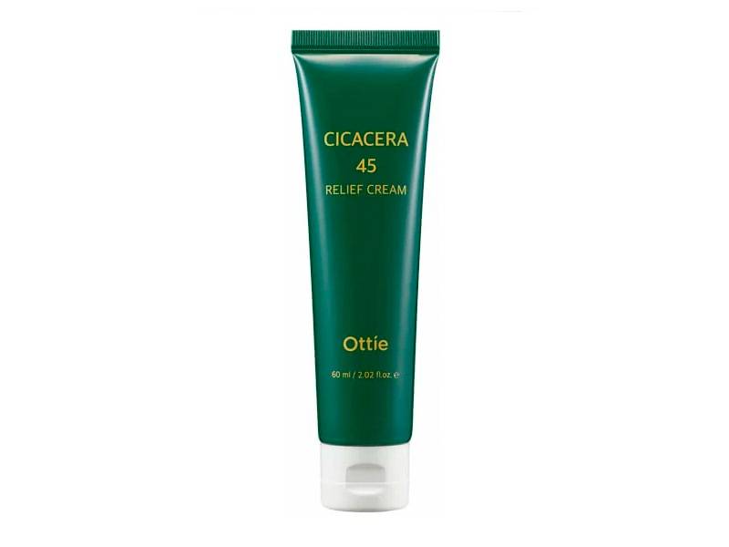 Интенсивный успокаивающий крем с центеллой Ottie Cicacera 45 Relief Cream