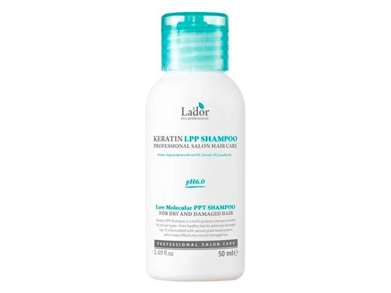 Ежедневный шампунь для волос с кератином La'dor Keratin LPP Shampoo (150мл)